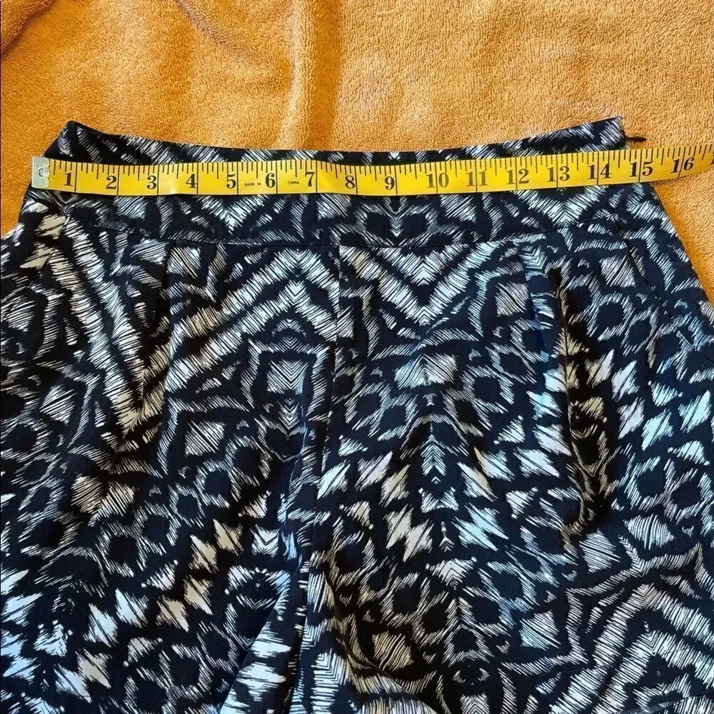 ANTHROPOLOGIE SANCTUARY  Black & White Shorts.Sz S